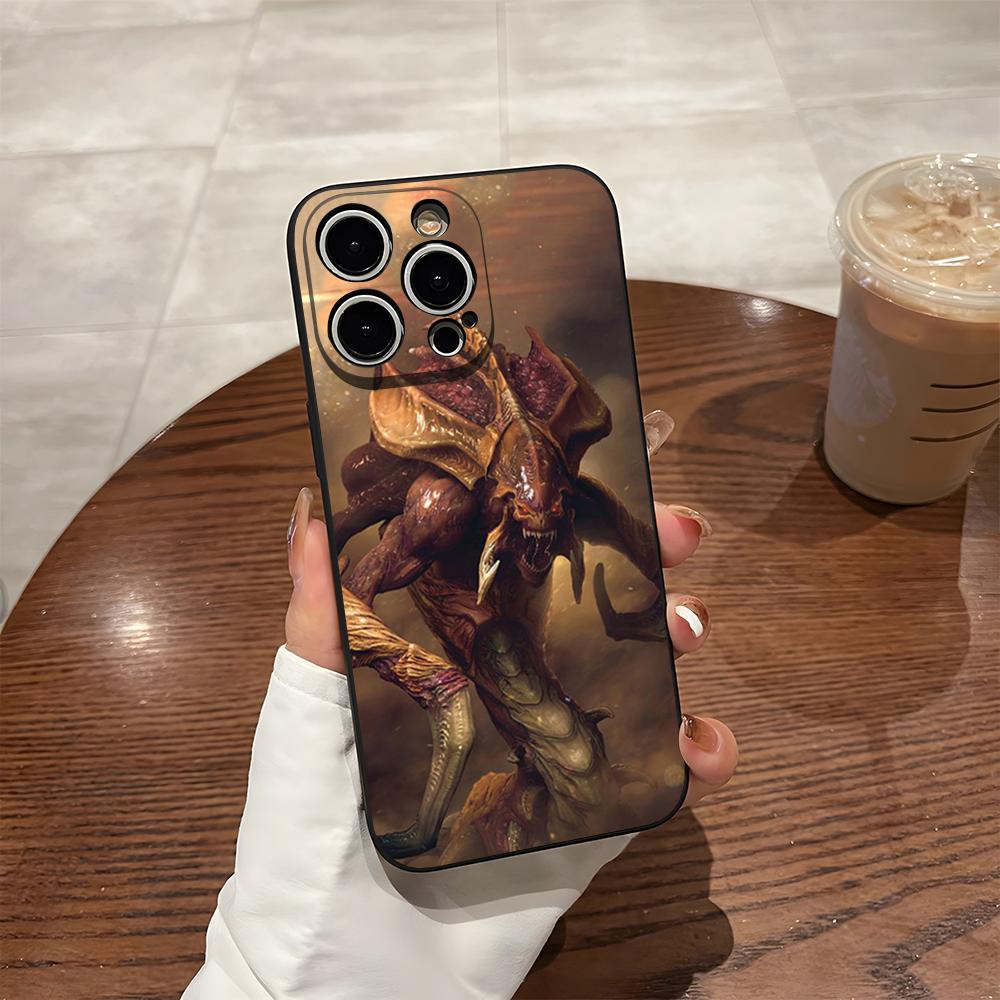 

Phone Case For 17 Pro Max Iphone 14 Pro Max 12 16 15 13 Pro 11 Xr X Xs 8 7 Plus Back Cover Game About S-StarCraft 2 Zerg iPhone13 Pro