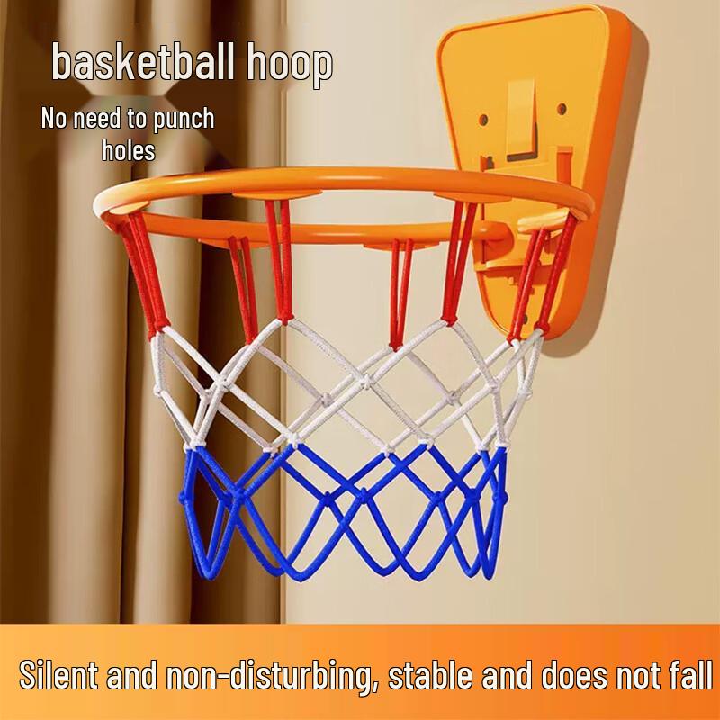 

Home Indoor No-Drill Wall-Mounted Basketball Hoop
