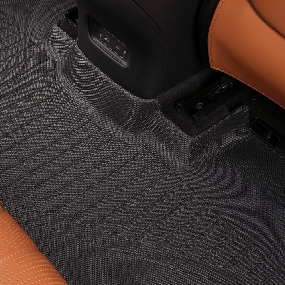 For Xpeng G6 Car Floor Mats Trunk Mat Cargo Liner Trunk Pad TPE 3D Floor Mat Backrest Protection Pad Waterproof Odorless