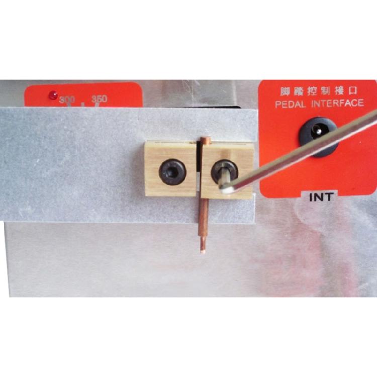 2Pieces Spot Welding Pin Alumina Copper Material Welding Feet Needle 36mm Weldin