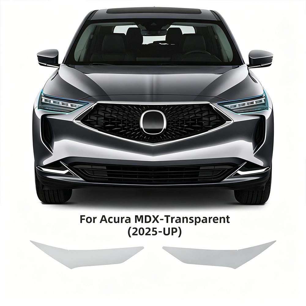 TPU Car Headlight Protective Film For Acura RDX MDX Integra 2019-2021 Transport & Smoke Anti-Scratch Auto External Accessories.