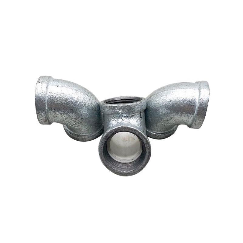 DN32 Lined Galvanized Elbow