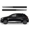 Car Door Side Sticker Decal Kit For TOYOTA YARIS Auto DIY Sticker Styling Vinyl Film Waterproof Decals Car Exterior Accessories