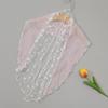 Lightweight Silk Triangular Kerchief Breathable Comfortabel Thin Scarf Lace Headscarf for Women Offer Comfort Fashion