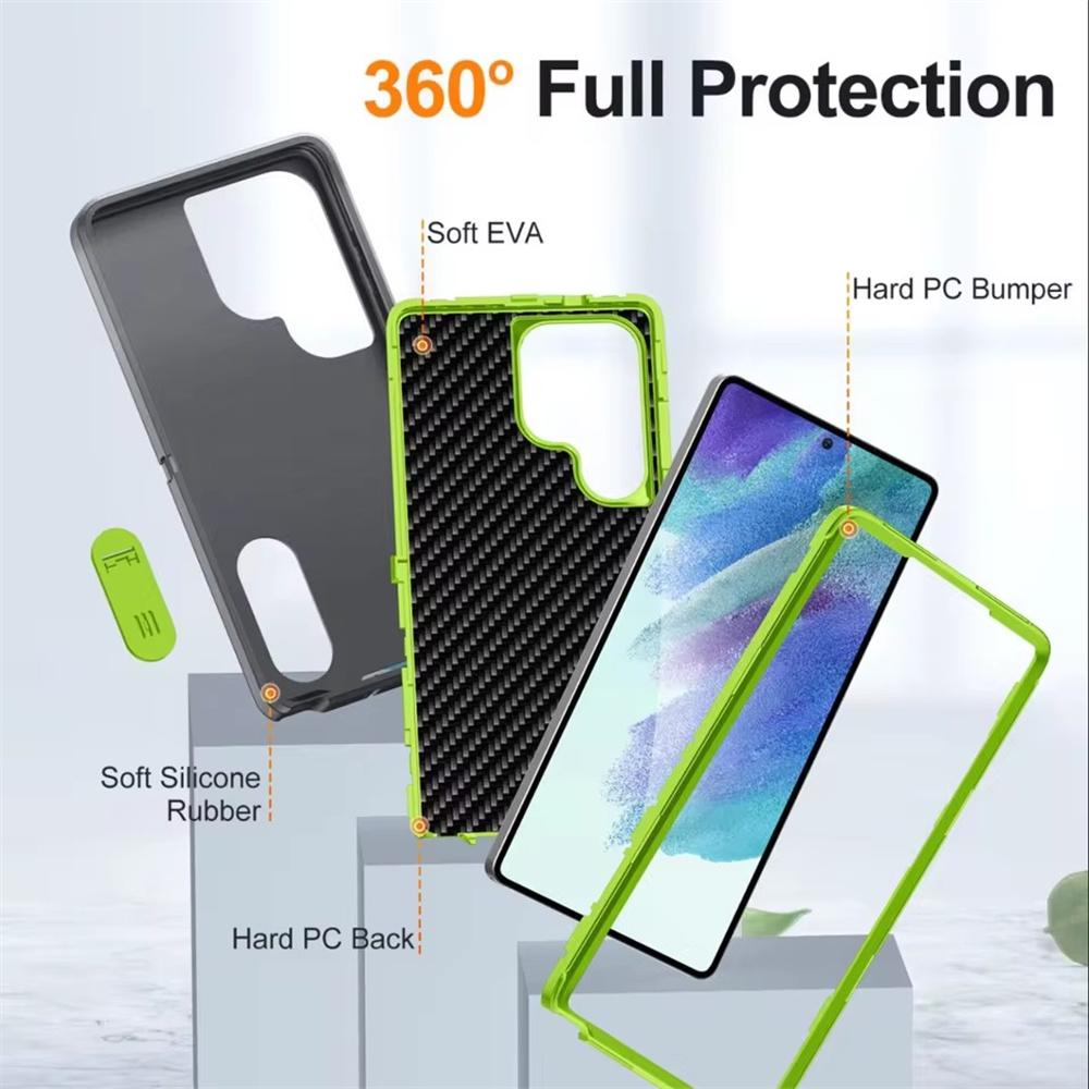 Anti-Shock Strong Cover Cases for Samsung Galaxy S26 S25 S24 Ultra S22 S23 Plus FE A56 A36 A16 A26 A54 A53 5G Phone Bag