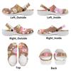 Printed EVA Travel Clogs Women Men Water Friendly Flexible Slip On Travel Use Beach Garden Daily Walking Beach Sandals Comfort Fit