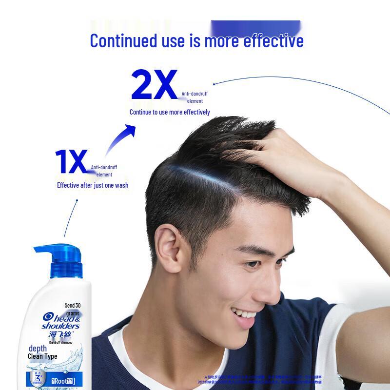 Head & Shoulders Deep Clean Anti-Dandruff Shampoo