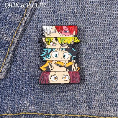 Cartoon Anime Movies Enamel Pin Metal Badge Brooch Jewelry Anime Character Lapel Pin Friends Backpack Sweater Gift Accessories