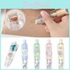 Adhesive Cartoon Tape Double Sided Student Study Exam Dot Glue Tape Presson Dot Glue