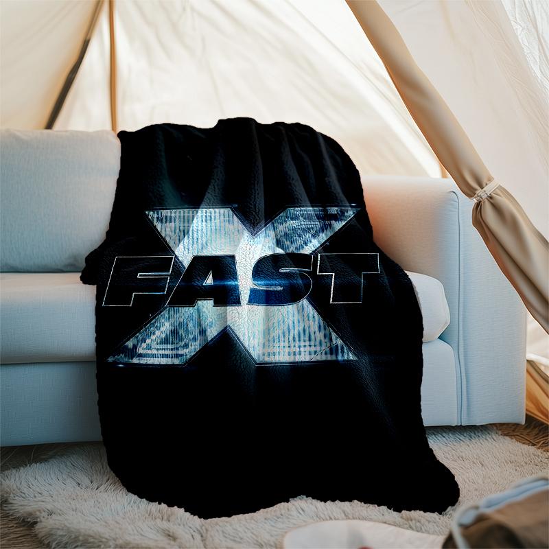 Fast & Furious Motiv Decke - Perfekt für Sofa, Bett, Reisen & Outdoor | Maschinenwaschbar, Gemütlich & Langlebig.