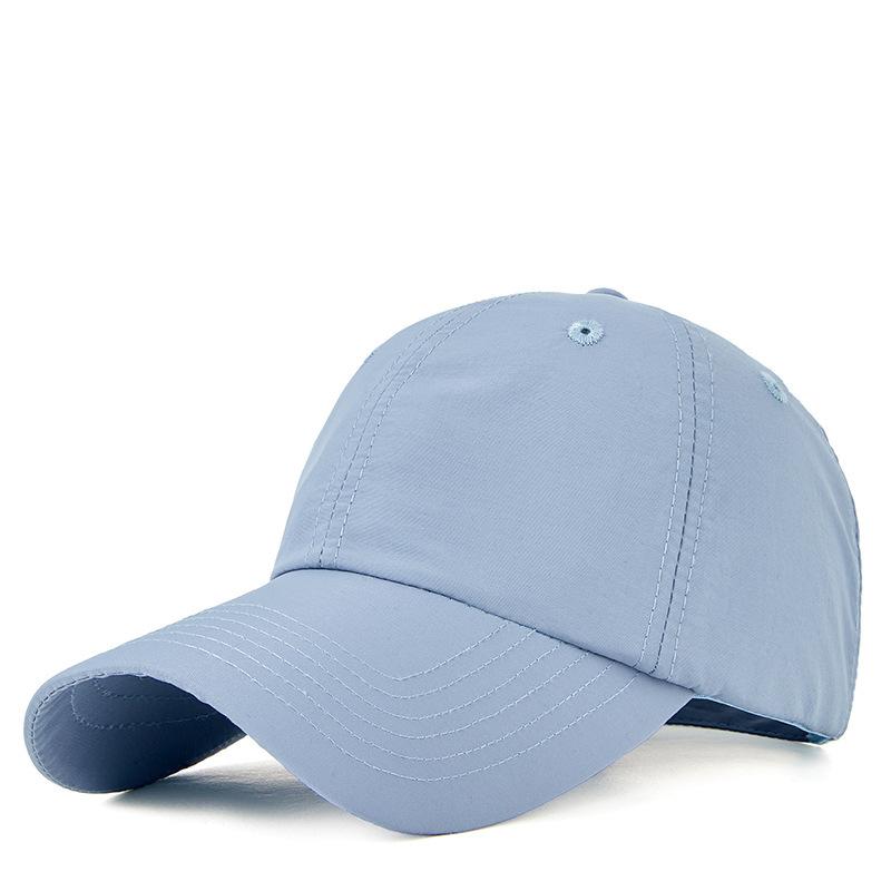 Spring And Summer Outdoor Sunscreen Visor Hat Men'S And Women'S Sports Breathable Quick-Drying Cap Casual Versatile Baseball Cap
