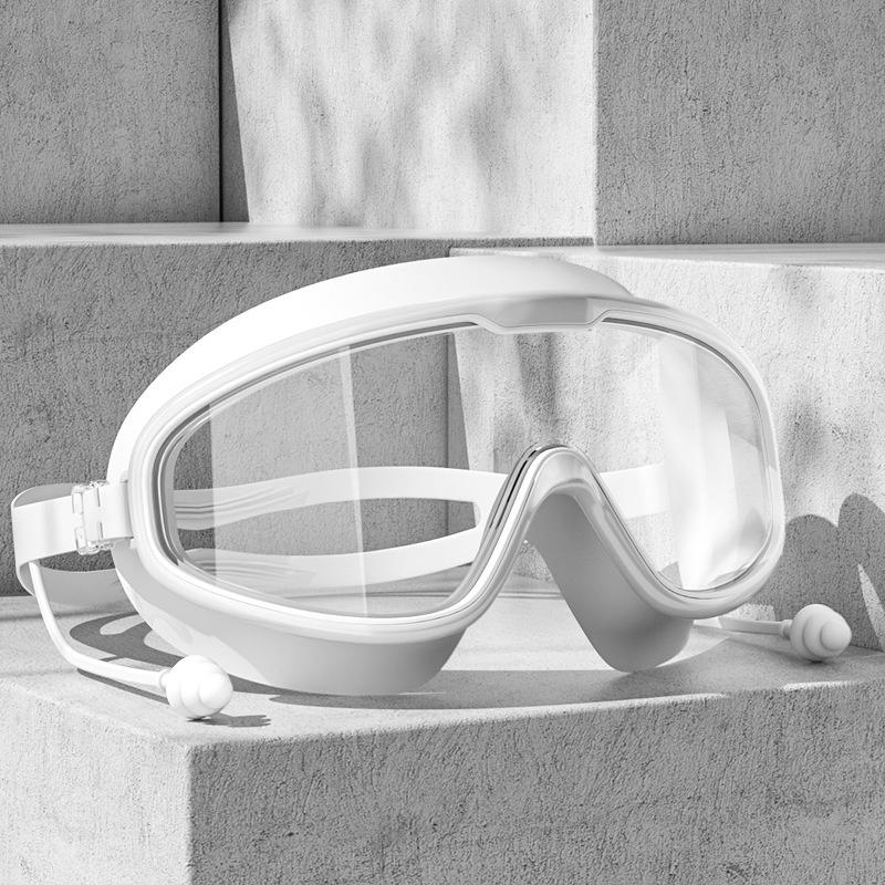 Lunettes de plongée professionnelles, étanches et antibuée, à grande monture, populaires en ligne, pour adultes