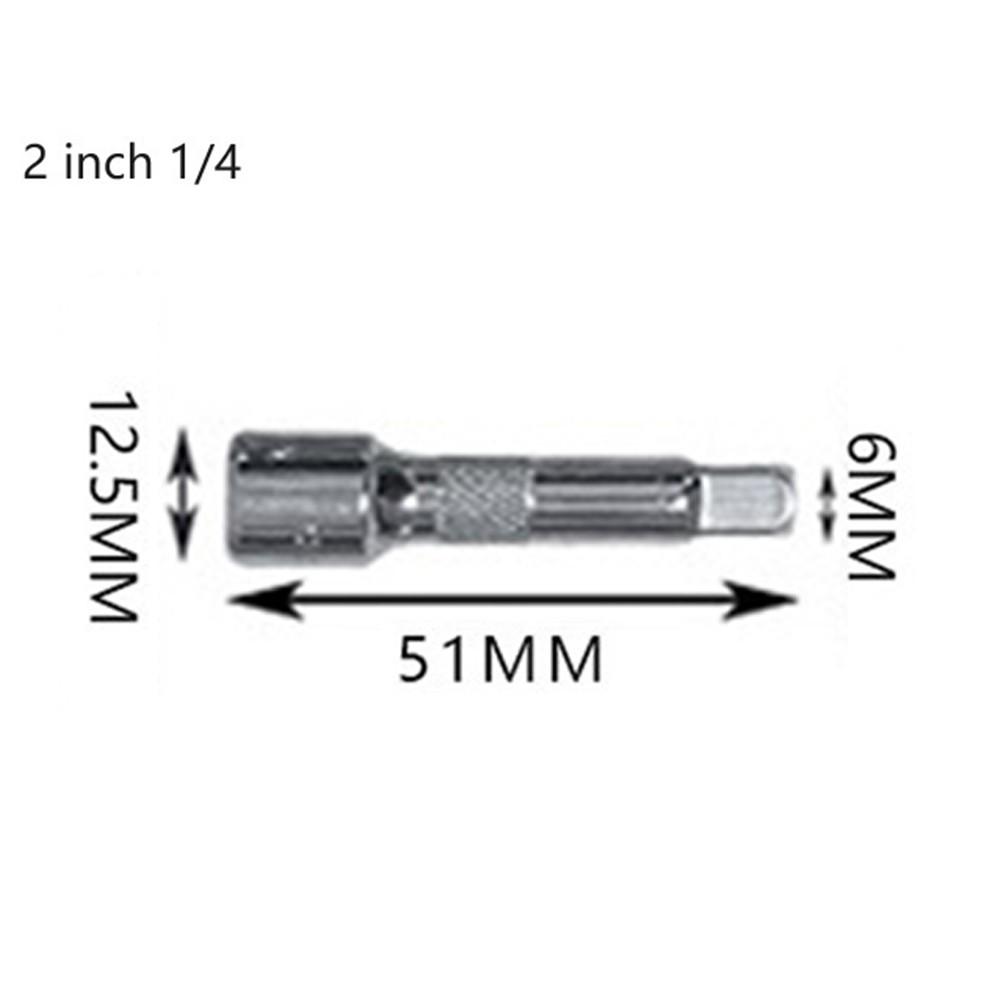 Rustproof 12 Inch Extension Bar Socket Ratchet Sleeve Connecting Rod (1/2)