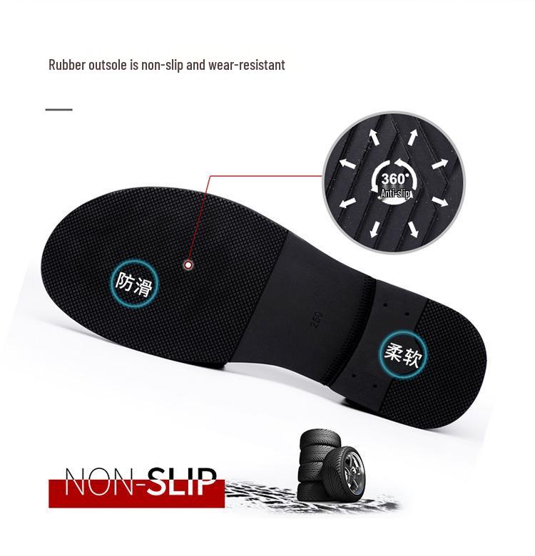Men's Summer Genuine Leather Casual Beach Sandals