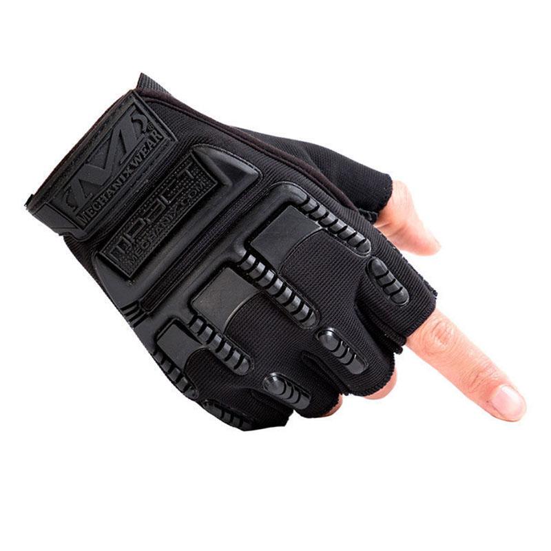 

Спортивные перчатки для фитнеса с полупальцами, противоскользящие, противопорезные, износостойкие, для тренировок, военных, фанатов, тактические перчатки для спецназа S