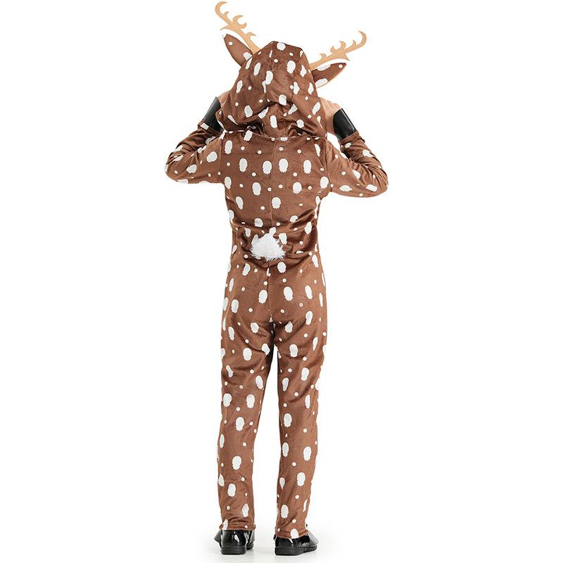 Khaki Spotted Fawn Cosplay Christmas Costume