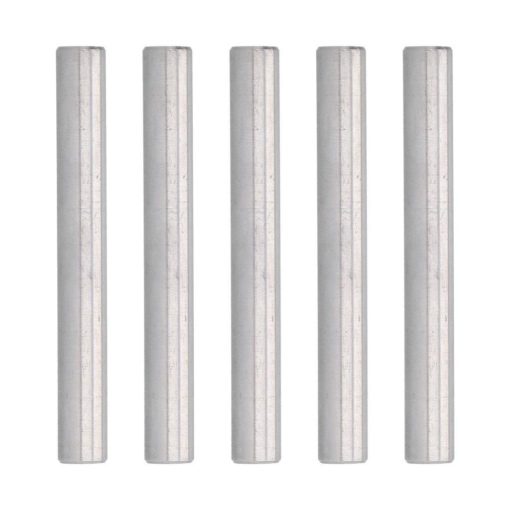 5 Stück Edelstahl Rundstäbe Hochpräziser Durchmesser Verschleiß Korrosionsbeständigkeit Hohe Festigkeit Runde Welle für