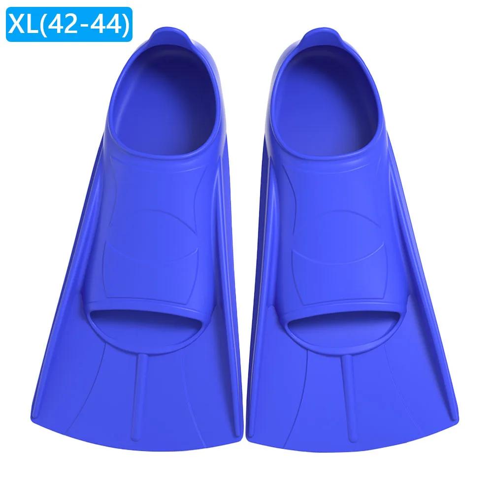 Swimming Training Fins Swimming Flippers Comfortable Floating Flippers Non Slip Diving Shoes Portable for Kids Girls Boys Adults