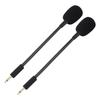 2PCS Mic Replacement for Kraken V3 Wired USB Gaming Headset Noise Cancelling Boom Microphone with 3.5mm Plug