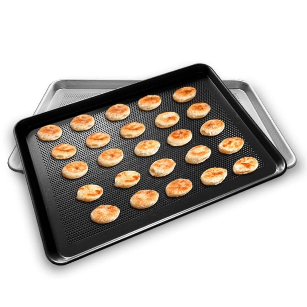 Rustproof Aluminum Zinc Zinc Alloy Baking Plate Rectangular Kitchen Baking Sheets Grill Steaming Tray Food