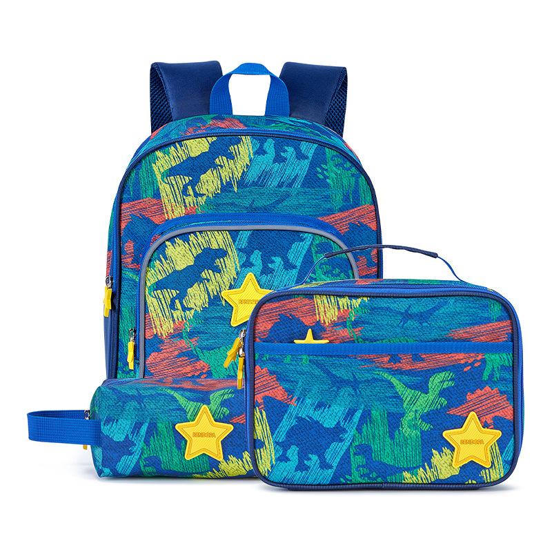 Camouflage Dinosaur Children School bags Set Boys Primary School Backpack Kids Orthopedic Student Backpack Schoolbags Mochila