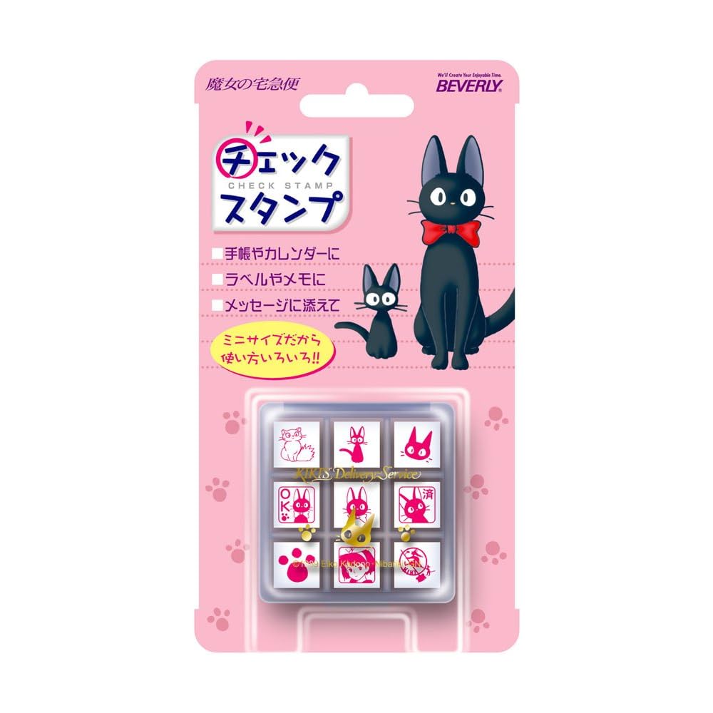 Beverly Studio Ghibli Kiki s Delivery Service Stamp Check Stamp CK9-004