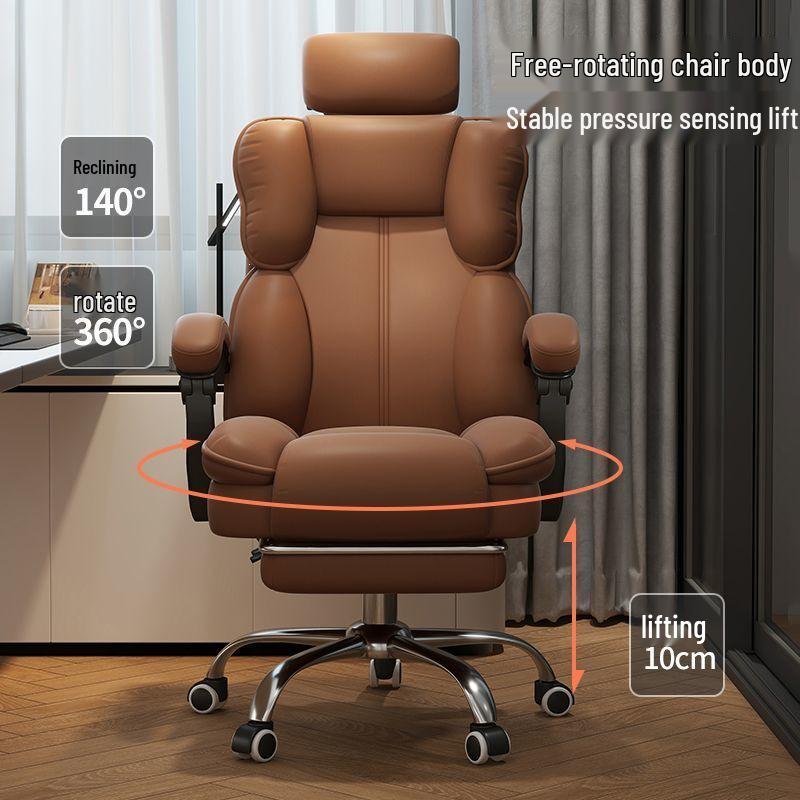 Ergonomic Swivel Gaming and Office Chair: Adjustable, Comfortable, and Supportive for Long Hours