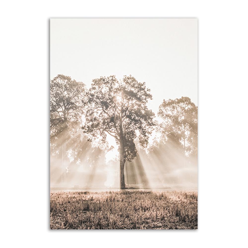 

Природный пейзаж плакат холст картины принты тростник пляж сосна птица цветок магнолии скандинавское настенное художественное украшение домашний настенный художественный декор 21x30cm No Frame