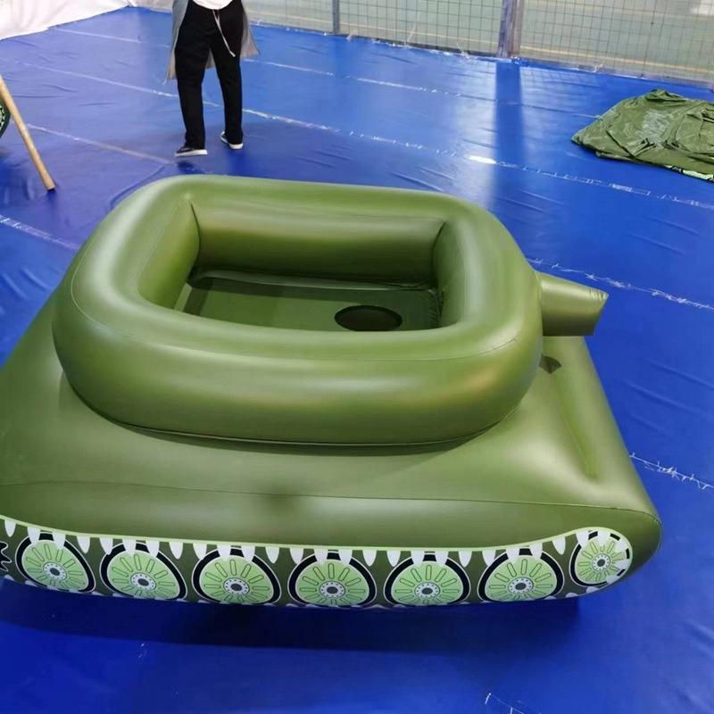 

Автоматический электрический водяной пистолет с поплавками для бассейна, Забавные надувные танки-поплавки для вечеринки у бассейна, с мощными водяными пистолетами