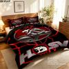 Holden Pattern Bedding Quilt Set Quilt Cover Pillowcase Home Birthday Gift(1 * duvet cover + 2 * pillowcase, without core)