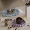 Set of 6 Epoxy Mould for Plate Silicone Coaster Making Moulds Cup Mat Mold Geometric Shaped Jewelry Storage Tray Molds