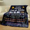 To My Sister Life Is Tough But So Are You Warm Blanket bedroom Blanket for Livingroom Couch lunch break Soft throw for Friend's festival Gift