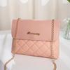 Autumn New Fashion Casual Small Fresh Shoulder Bag Diamond Messenger Bag Fashion Small Square Bag