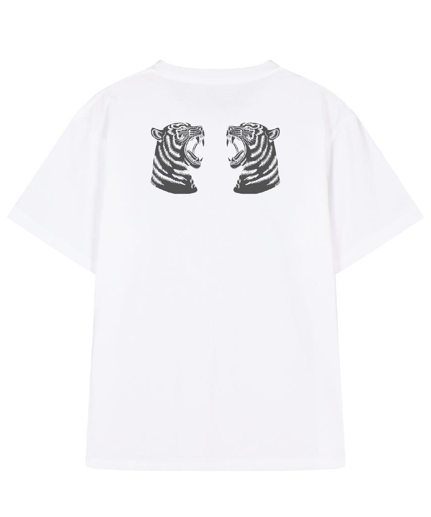 DRIFTOUT Double Pierce Tigers Short Sleeve T-Shirt (3 Colors)