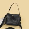 Fashion Single-shoulder Crossbody Bag - High-end Business Travel Woven Bag