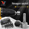Hex Shank Pneumatic/Electric Screwdriver Bit for Self-Tapping Screws