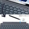 TJK Wireless Keyboard Compatible with Microsoft Surface Bluetooth Keyboard US English Layout Magnetic Pen Slot Pencil Storage Installation USB
