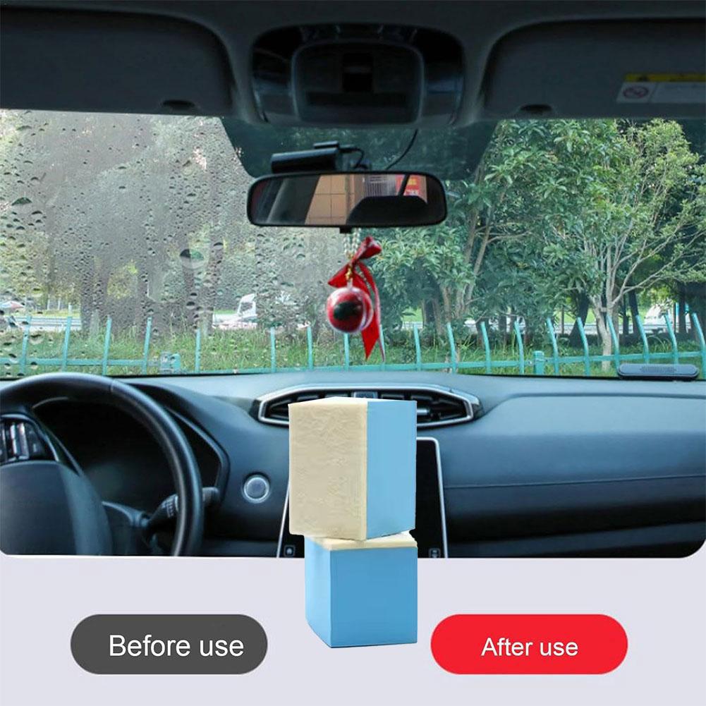 1pcs Car Windshield Oil Film Cleaning Sponge Wiper Tools Cleaning Car Glass Wool Polishing Eras X5E5