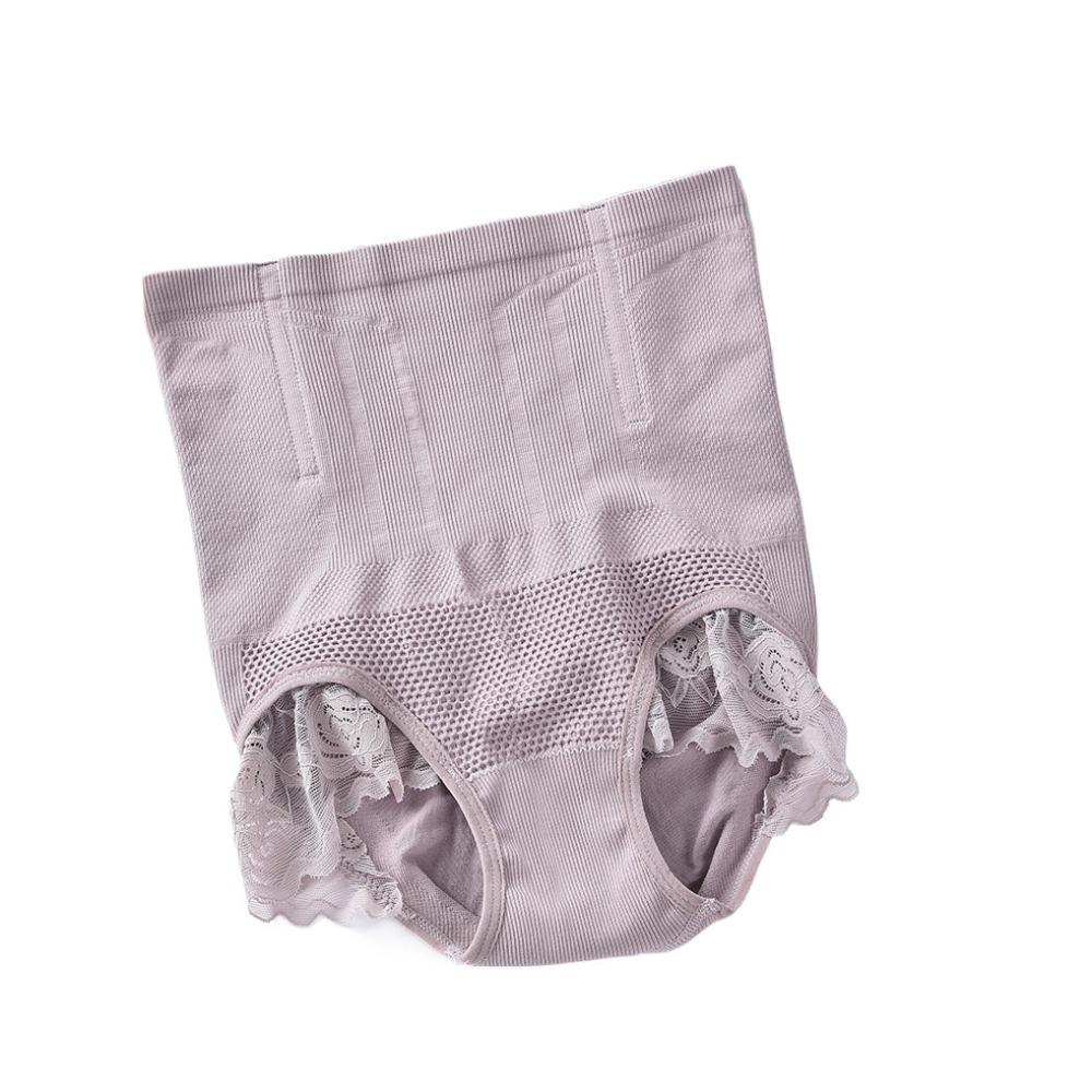 Elastic High Waist Postpartum Body Shaper Shapewear Large Size Seamless Underpants Waist Trainer Panties Butt Lifter Briefs Lady