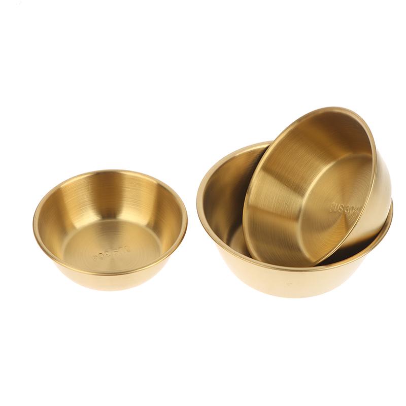 10.5/12/13Cm Stainless Steel Salad Bowls Fruit Vegetable Noodle Container Egg Flour Cooking Mixing Bowl For Kitchen Tableware