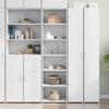 VidaXL Highboard White 50x41x185 Cm Engineered Wood, Sideboard, Storage Cabinet, High Cabinet, Cabinet, Cupboard 3281680