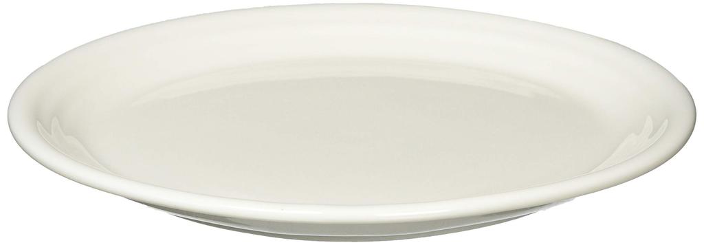 Mori Osamu Pottery Plate, Medium, 200mm Diameter X 22mm Height (Made In Japan, Microwave Safe, Far Infrared, Negative Ion)