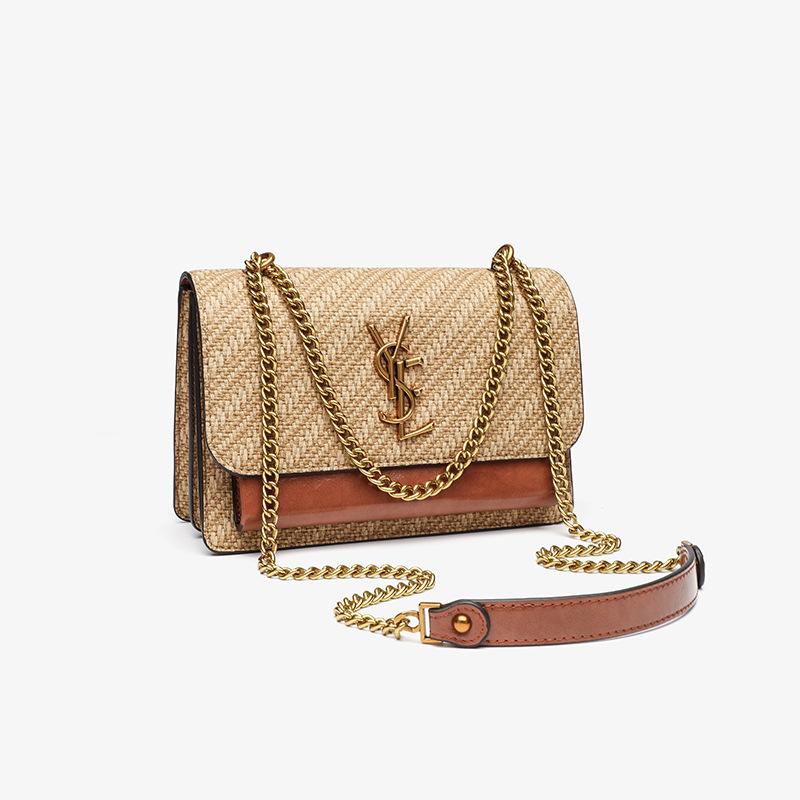 Summer New Fashion Fringed Portable Shoulder Bag Texture Versatile Messenger Bag Trendy Straw Woven Bag