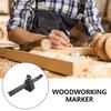 Wheel Marking Gauges Woodworking Marking Scribe Solid Metal Wood Scribe Tool for Carpentry