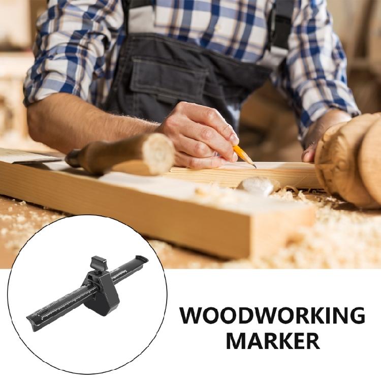 Wheel Marking Gauges Woodworking Marking Scribe Solid Metal Wood Scribe Tool for Carpentry