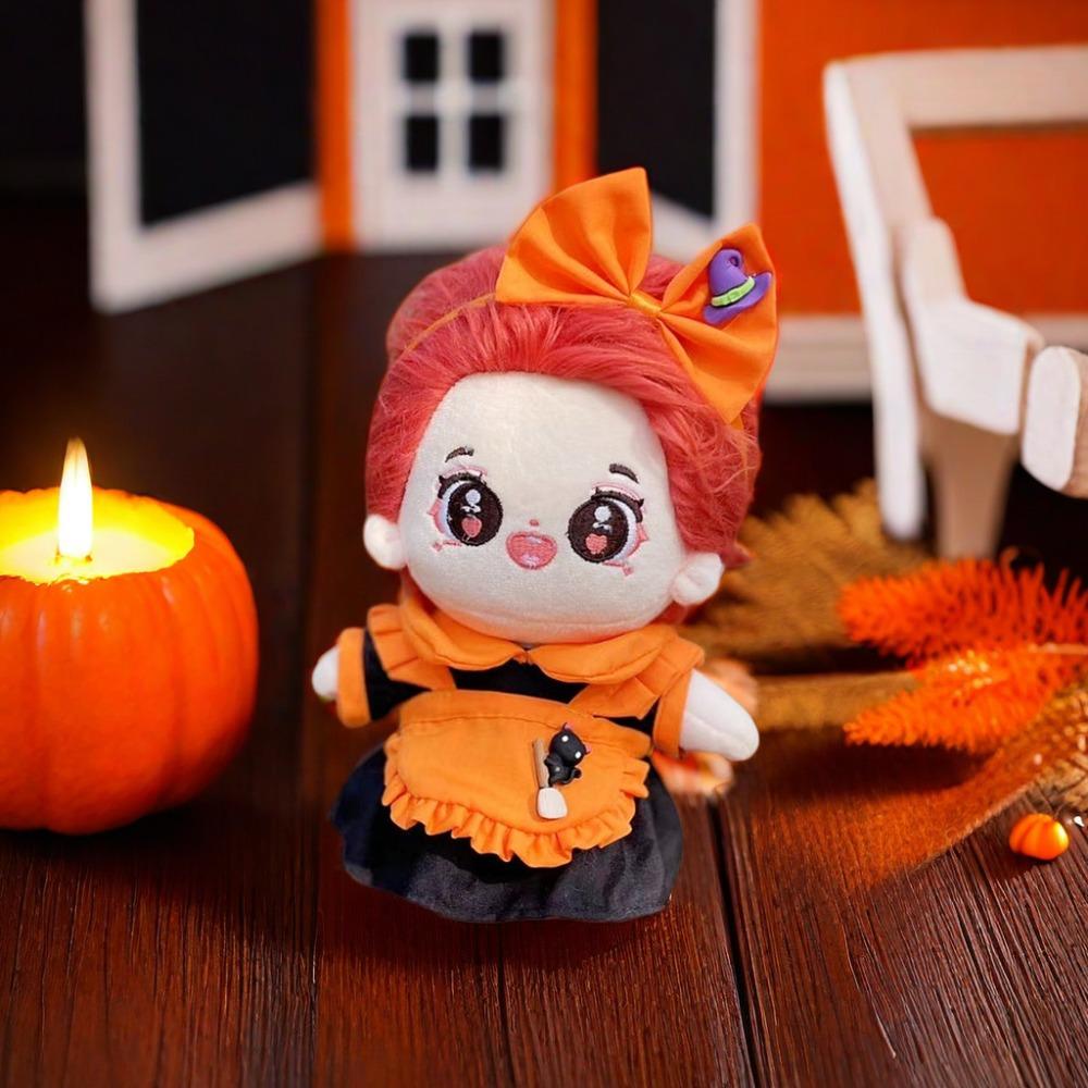 Witch Hat Cotton Doll Plush Suit Cat Plush Dolls Clothes  Doll Accessories