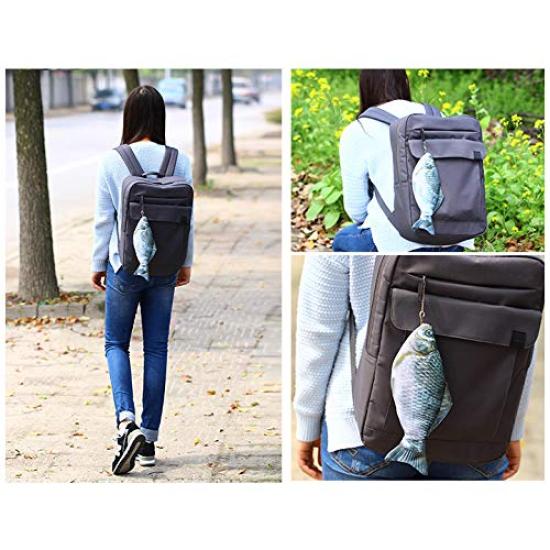 Olerud Fishing Tackle Accessory Pencil Black Porgy Fish-Shaped Pouch, Case, Case, (ga100001a02n0)