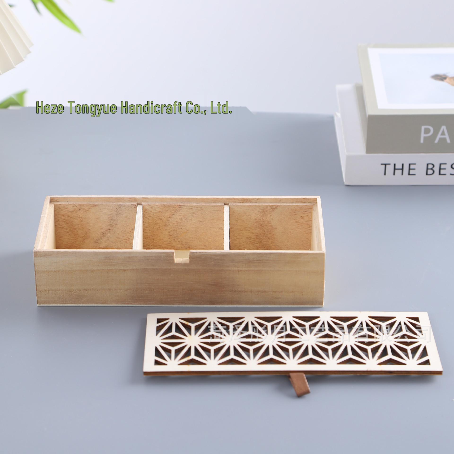 In Stock Creative Bamboo Sandalwood Incense Stick Holder: Chinese Carved Wood Home/Office Agarwood Burner 23.1x10.1x5.1 cm