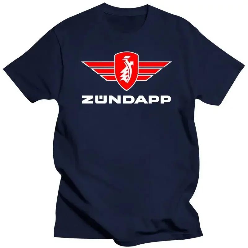 Cotton Printed Short Sleeves Funny Graphic Tee Shirt New 2024 Zundapp Motorcycles Unisexs Black TShirt Streetwear Harajuku