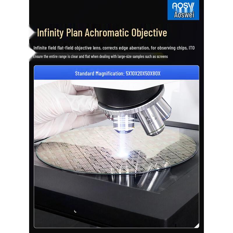 AOSVI HD Auto-Focus WiFi Metallurgical Microscope